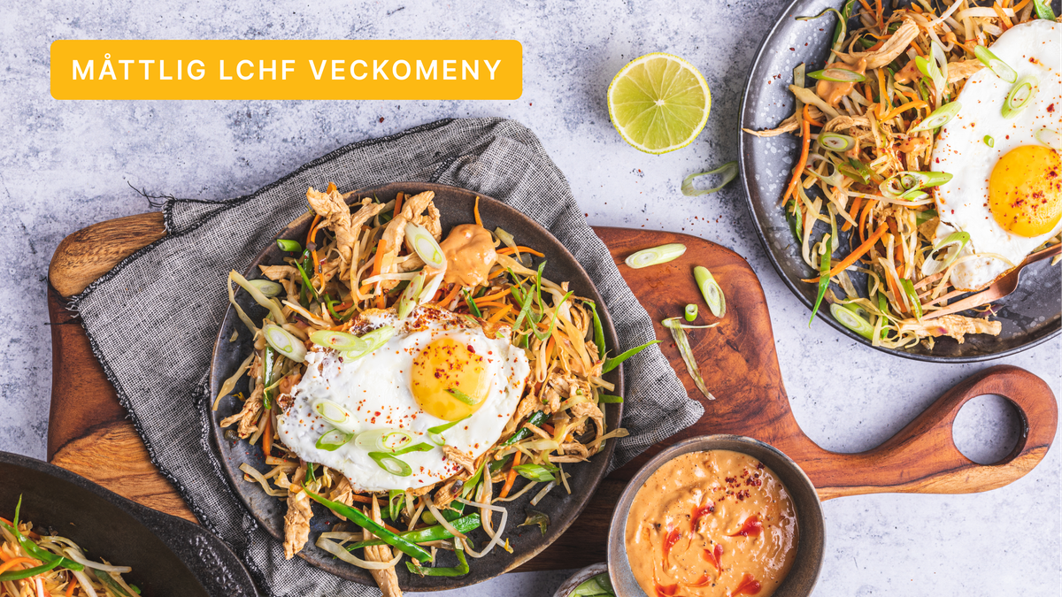 DD+ måttlig LCHF: Vintriga veckan #4