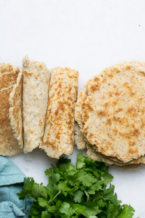 Mjuka ketotortillas