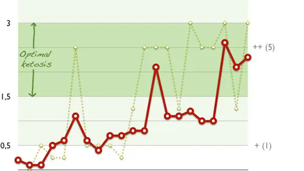 Experiment: Higher ketone levels for weight loss and improved performance