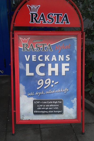 "This week's LCHF-special" Photo: Tonny V.