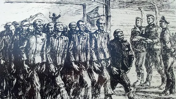 Doctor: "no fat people in Auschwitz"