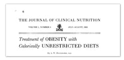 A low-carb, high-fat diet from 1953