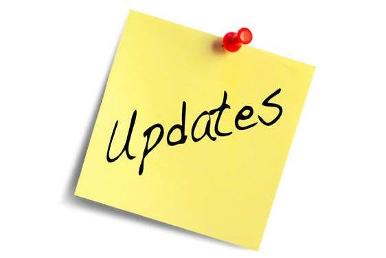 Daily updates. Daily updates