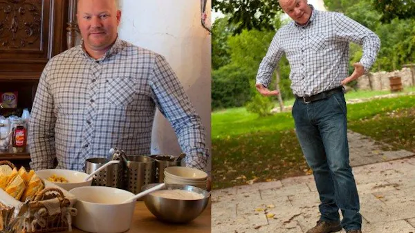 Before and after six weeks on an LCHF diet