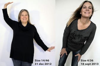 Dropped ten dress sizes with LCHF!