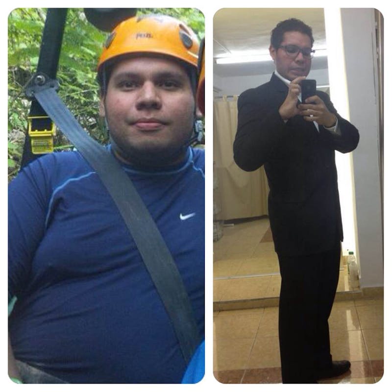 Alfonso - before and after