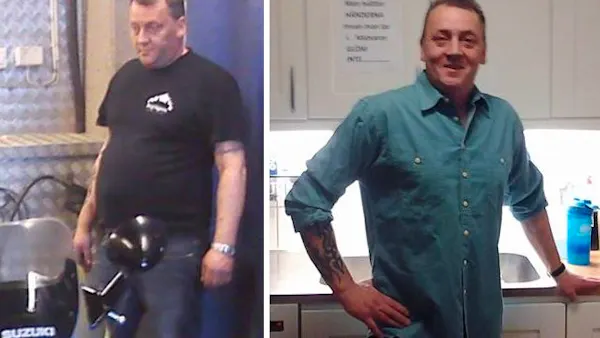 Which of these two men lives dangerously?