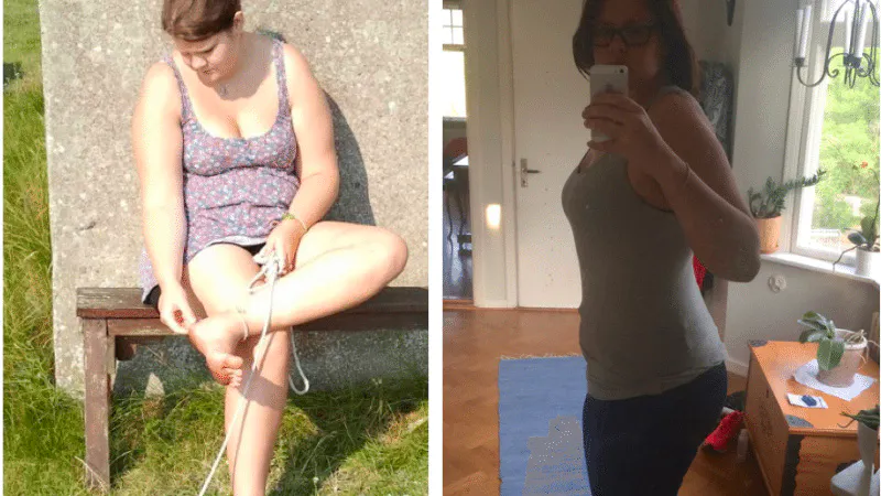 "Not a pill in sight and happy"