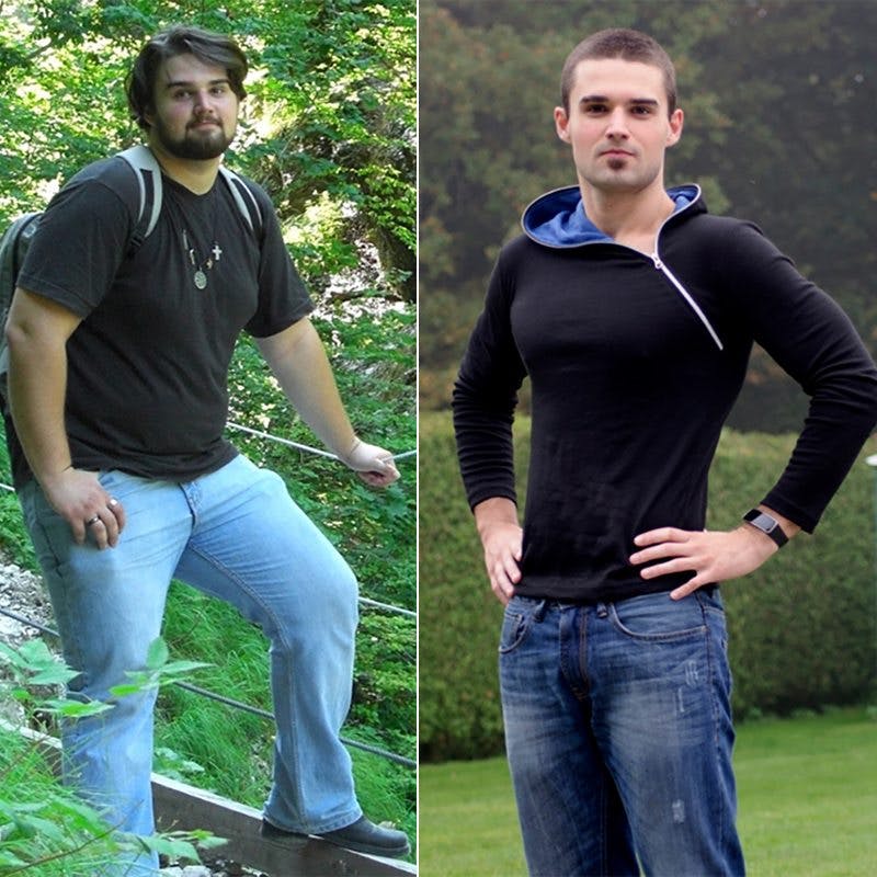 Before & after