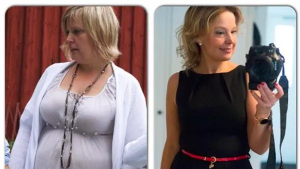 "Before and after LCHF"