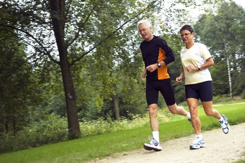 running
