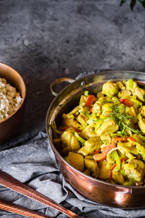Keto coconut curry chicken