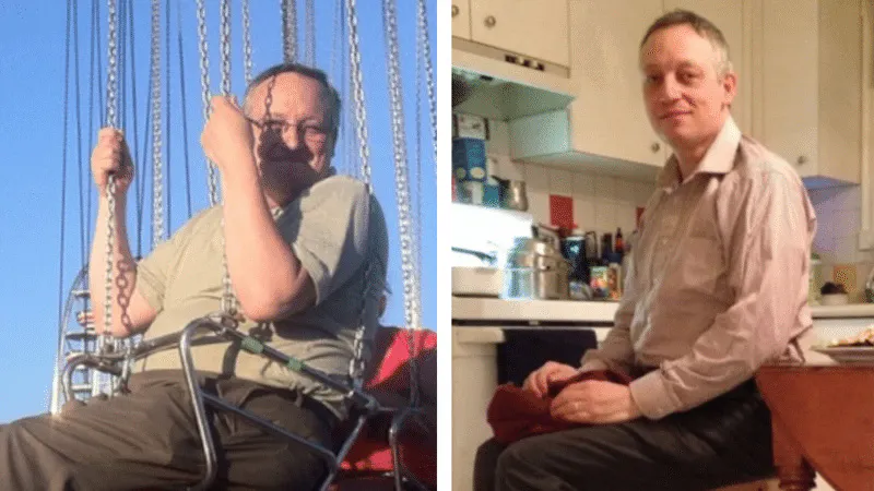 How Julian's sister changed his life – and made him lose 80 pounds