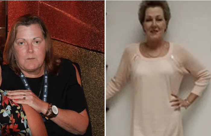 "The weight fell off"