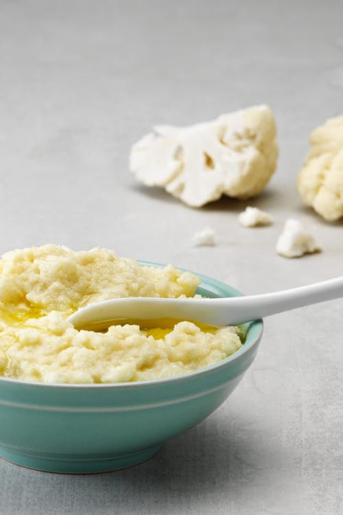 Low carb cauliflower mash