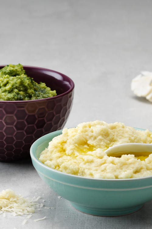 Low carb cauliflower mash