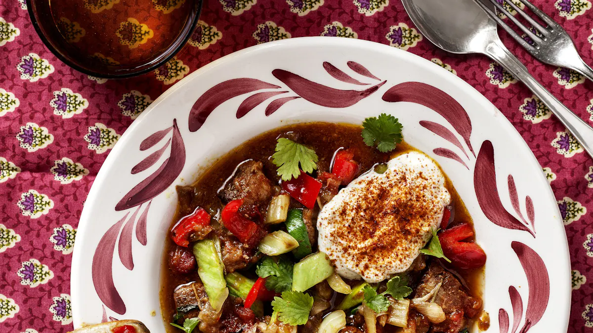 Low carb Indian lamb stew