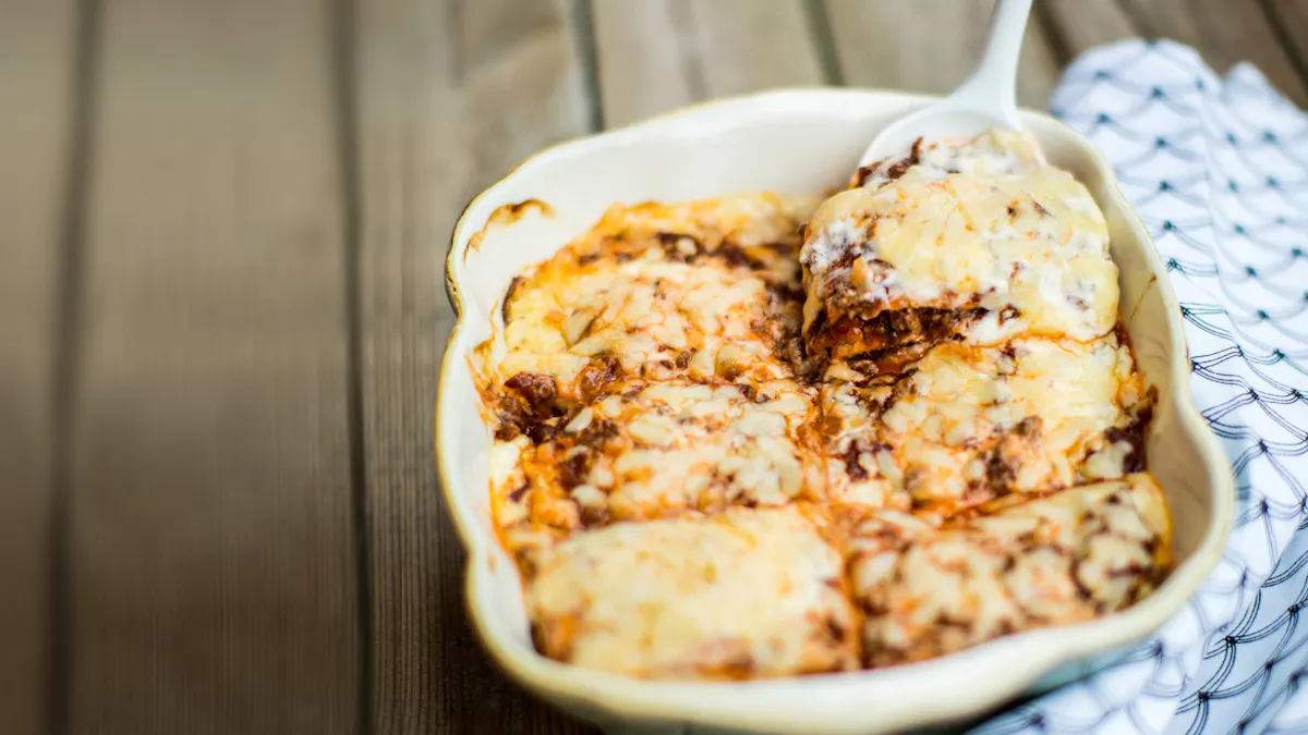 Low carb cauliflower lasagna