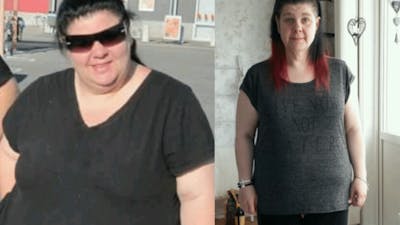 Losing 140 pounds with fat