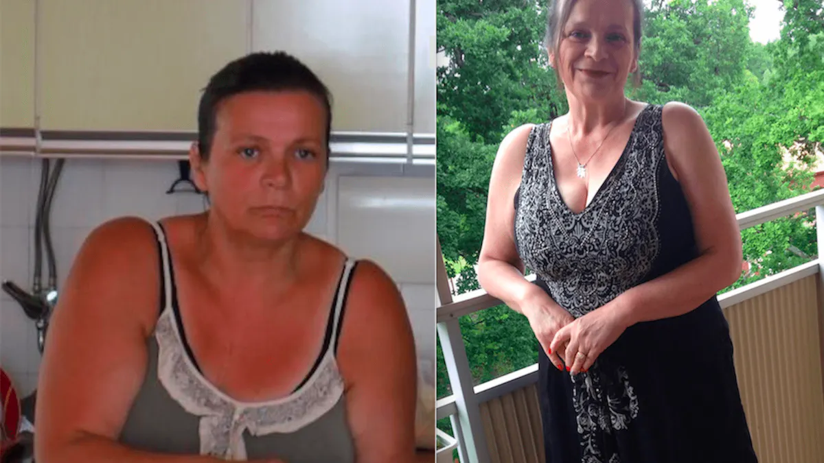 The doctor's demand was crystal clear - lose at least 35 pounds!