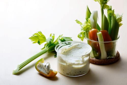 Low carb cream cheese with herbs