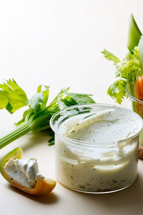 Low carb cream cheese with herbs