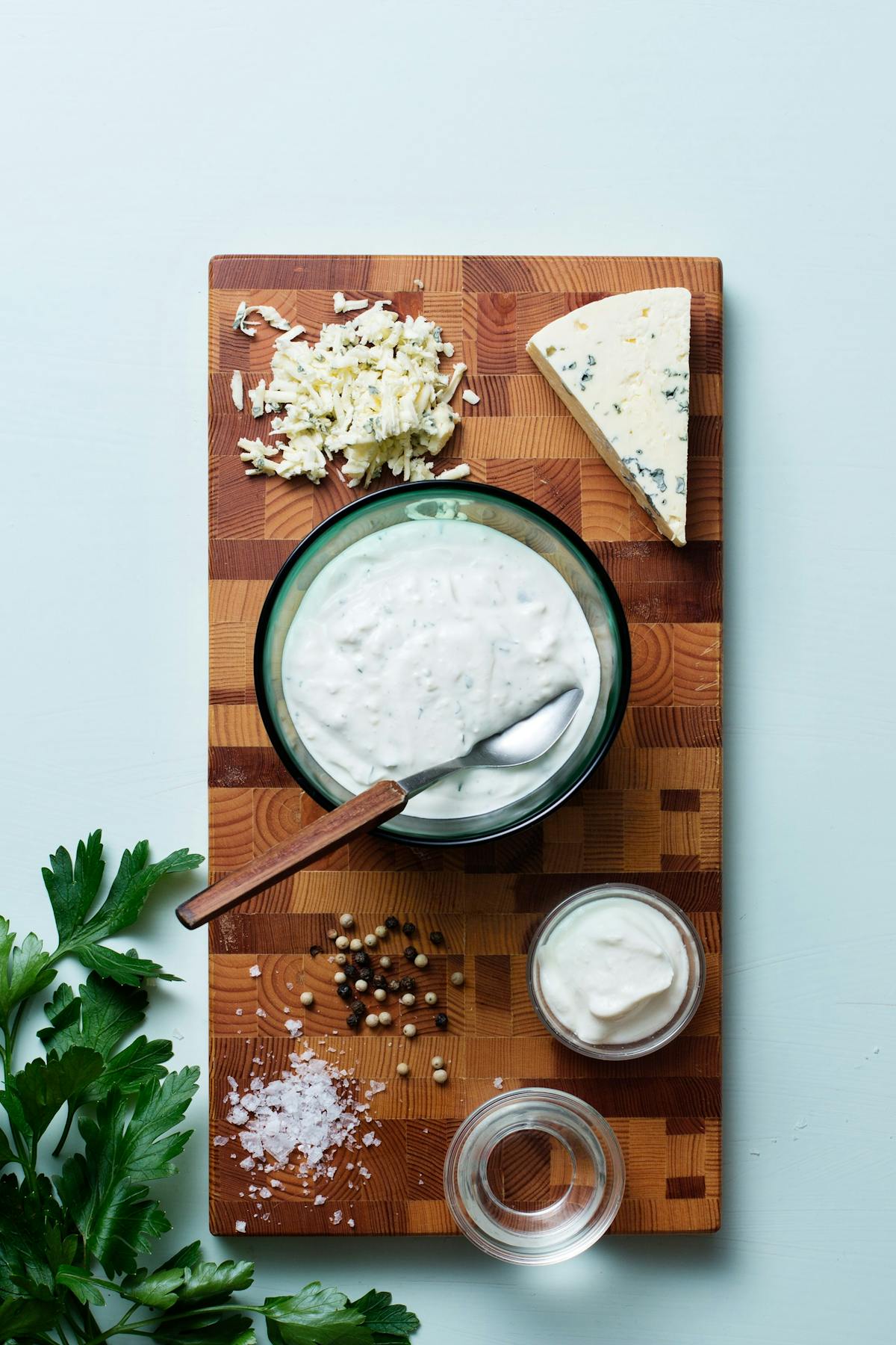 Keto blue cheese dressing