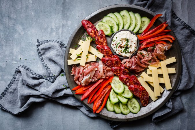 Keto breakfast tapas