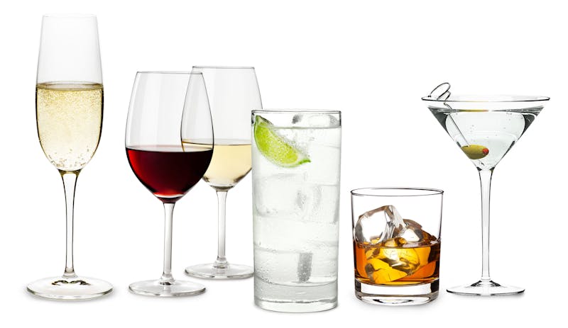 As 5 principais bebidas alcoólicas