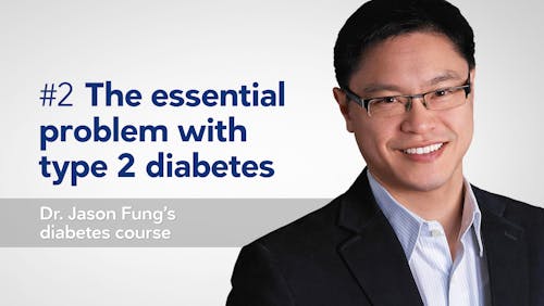 The essential problem with type 2 diabetes