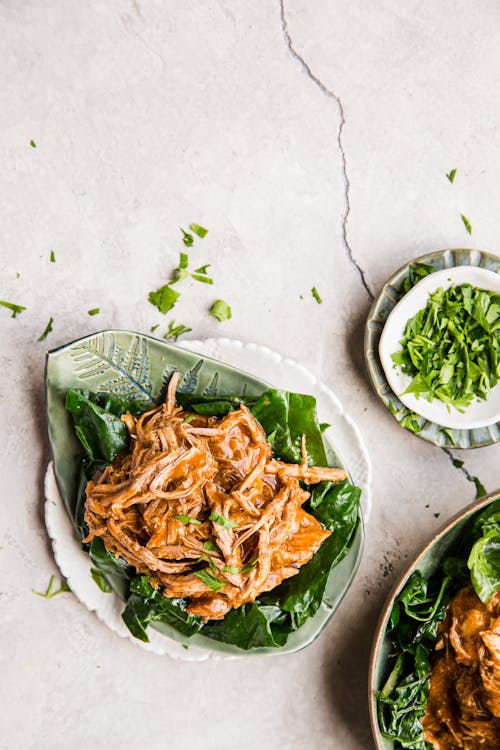 Keto pulled pork Afelia