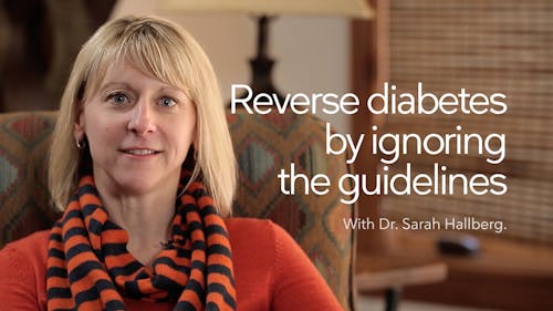 Reverse diabetes by ignoring the guidelines