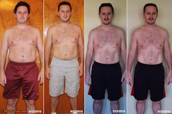 "The way I look is not because of how much I exercise but because of what I choose to eat"