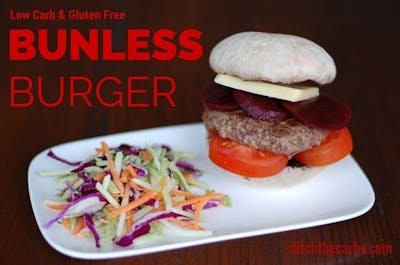 Bunless Burger