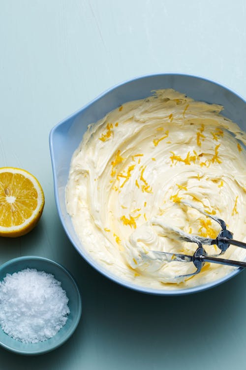 Whipped lemon butter