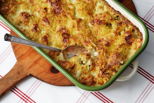 Low carb cauliflower cheese
