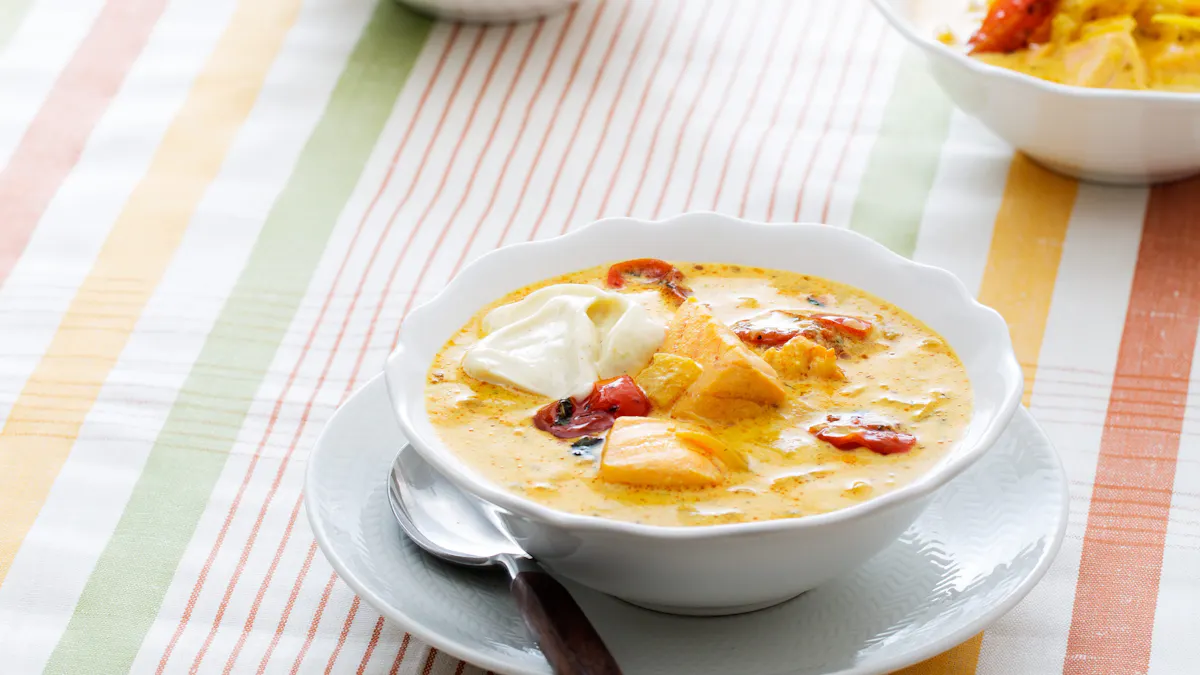 Saffron fish soup with aioli