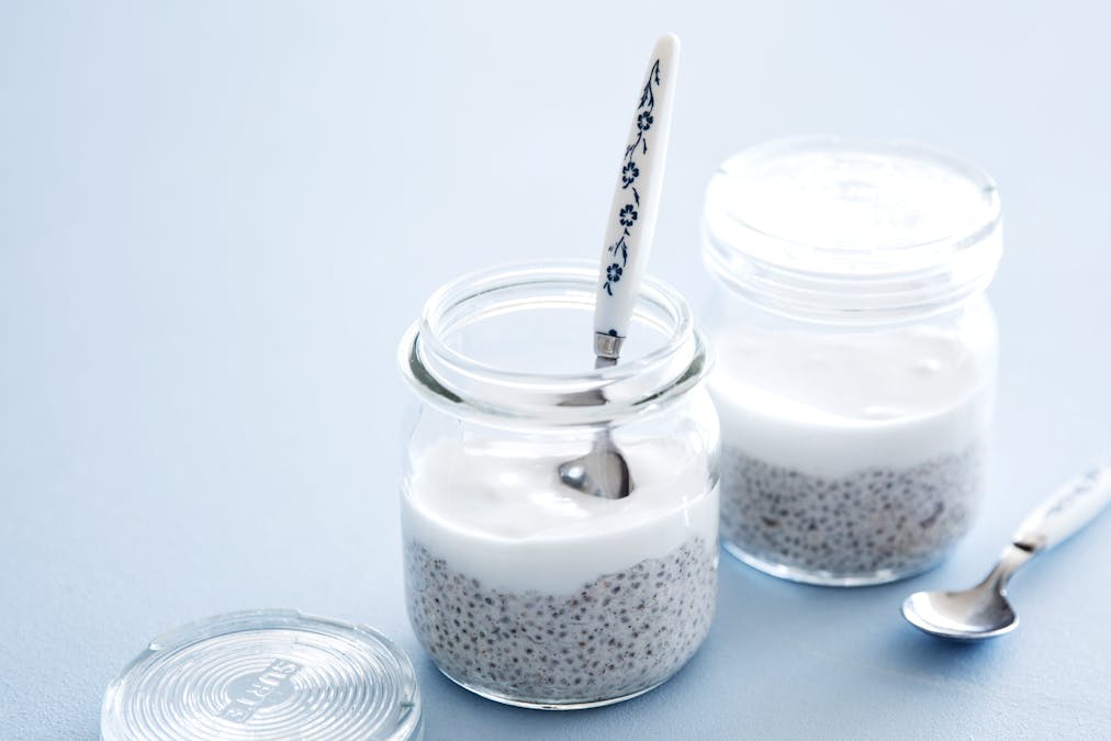 Low-carb chia pudding