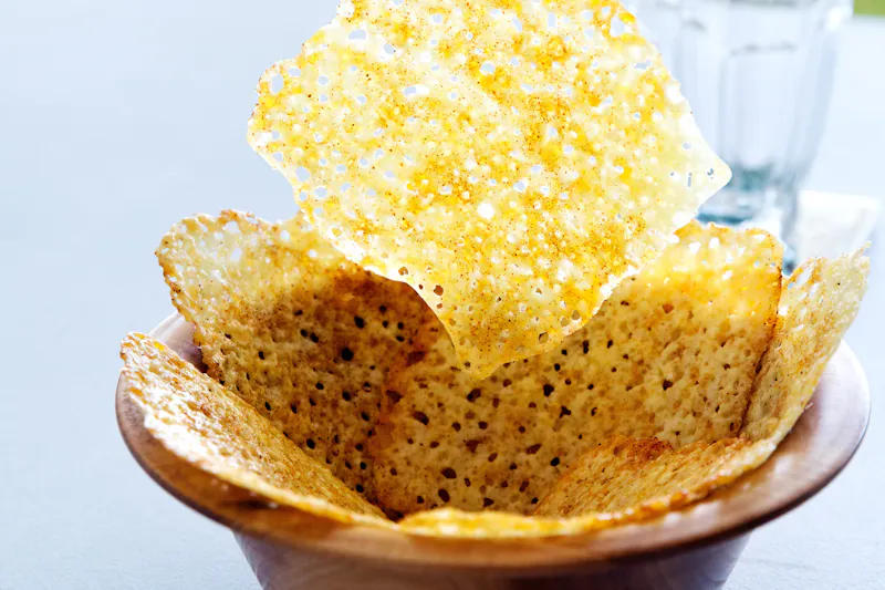 Keto Cheese Chips – Dippable and Crunchy Snacks