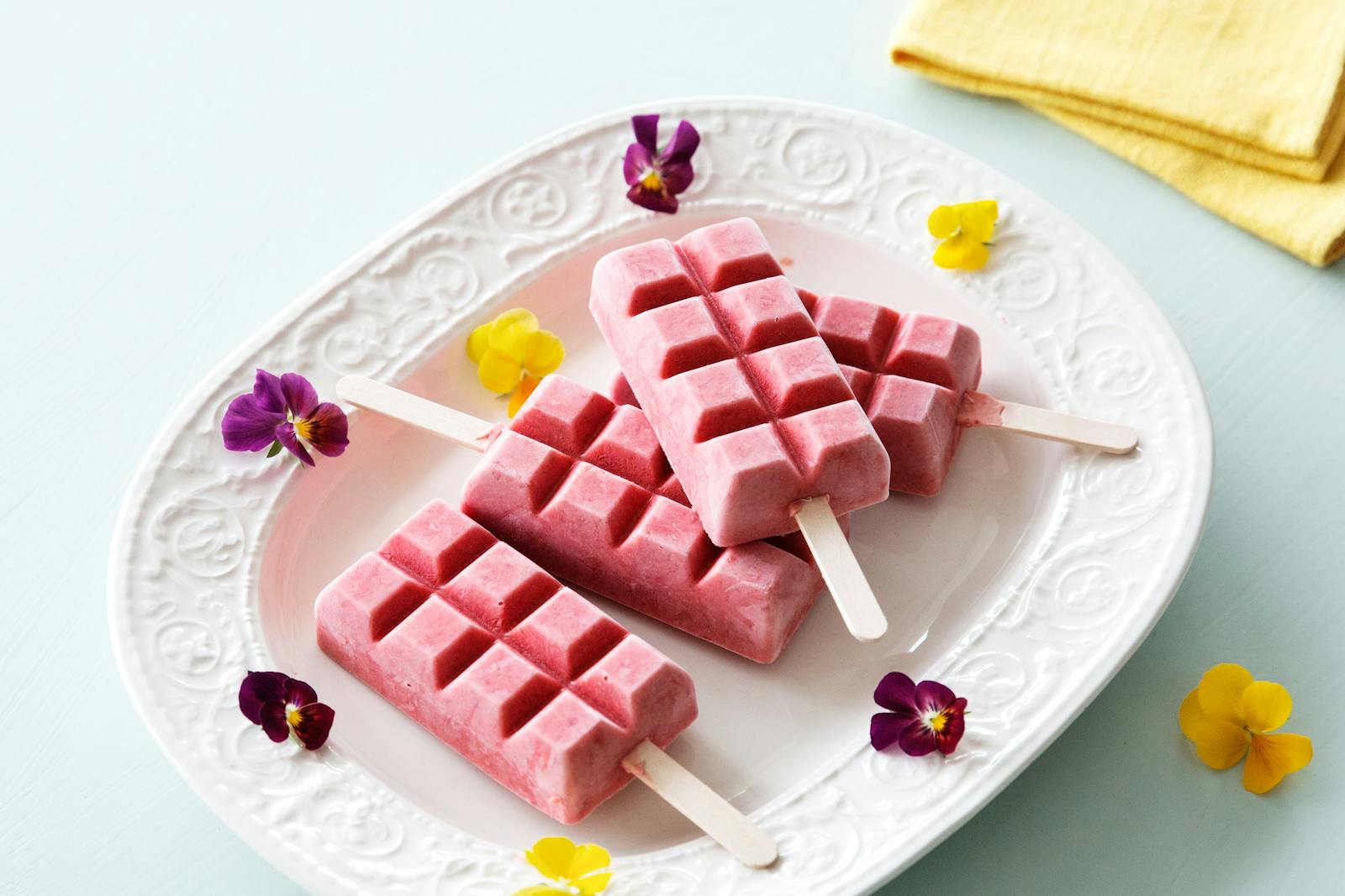 Low-Carb Frozen Yogurt Popsicles - A Summer Treat - Diet 