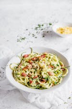 Keto Pasta Carbonara with Zoodles