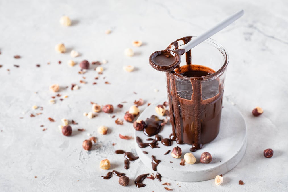 Keto chocolate and hazelnut spread