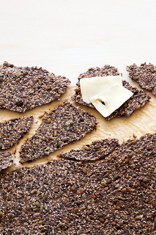 Keto seed crackers