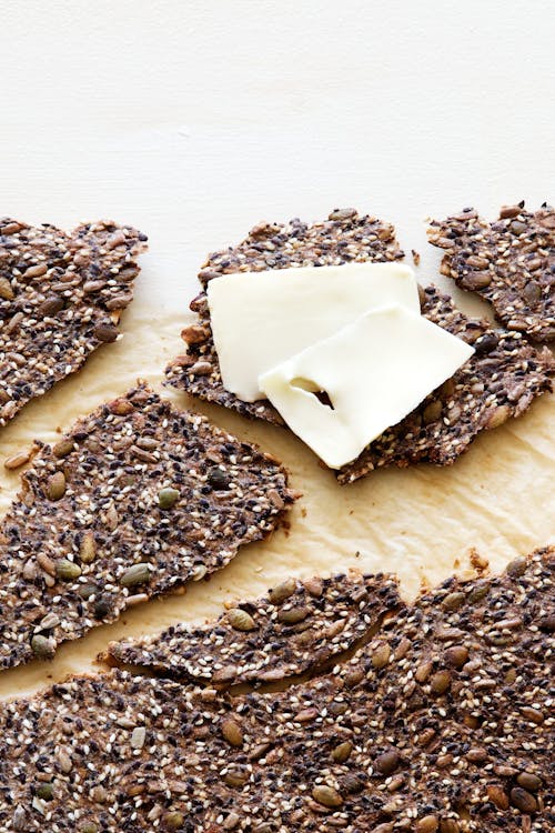 Keto seed crackers