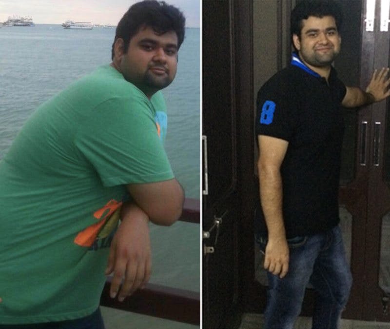 Brother Tarun before and after
