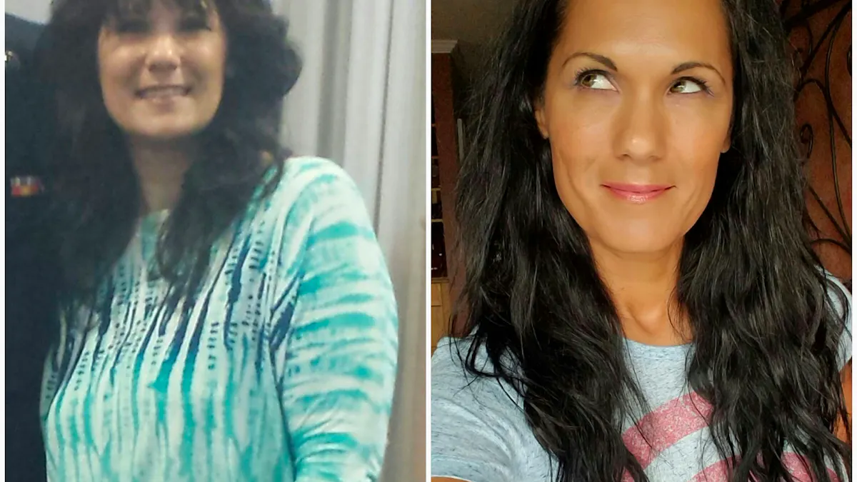 "I am now looking forward to celebrating my 25th wedding anniversary in the fall and being slim and fit"