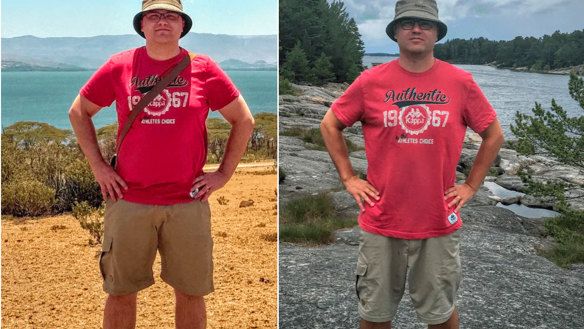 "Both my wife and I are feeling better than ever"