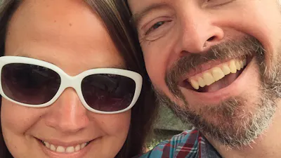 "Can you tell that I'm slightly excited?"