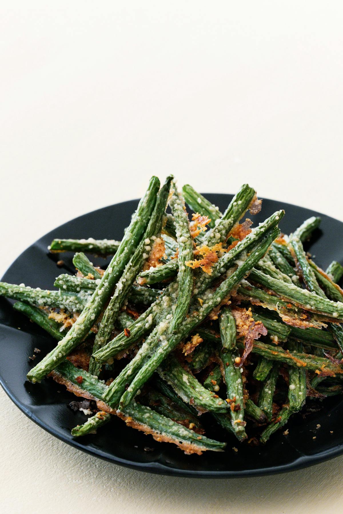 Parmesan-roasted green beans