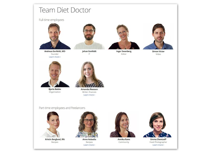 Team Diet Doctor